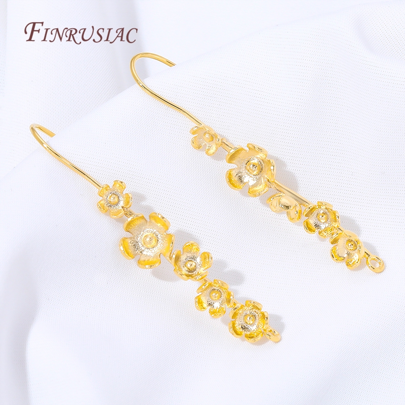 Flower Supplies - Crochets de boucles d'oreilles en forme